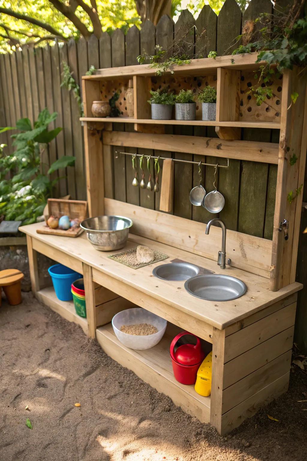 Scoop, pour, and pretend-cook: the ultimate sandbox sidekick.