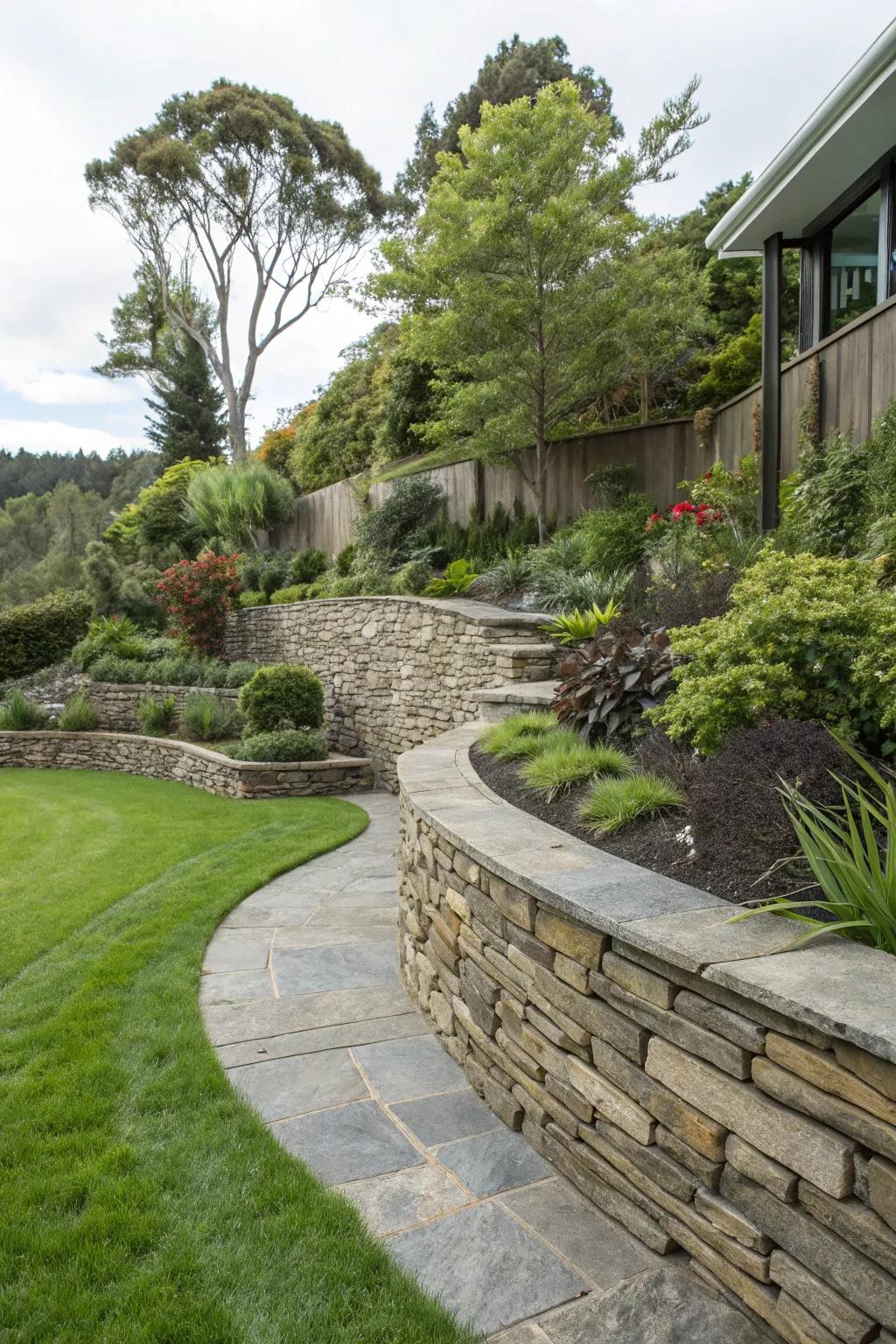 Achieve a high-end look with affordable stacked stone veneer.