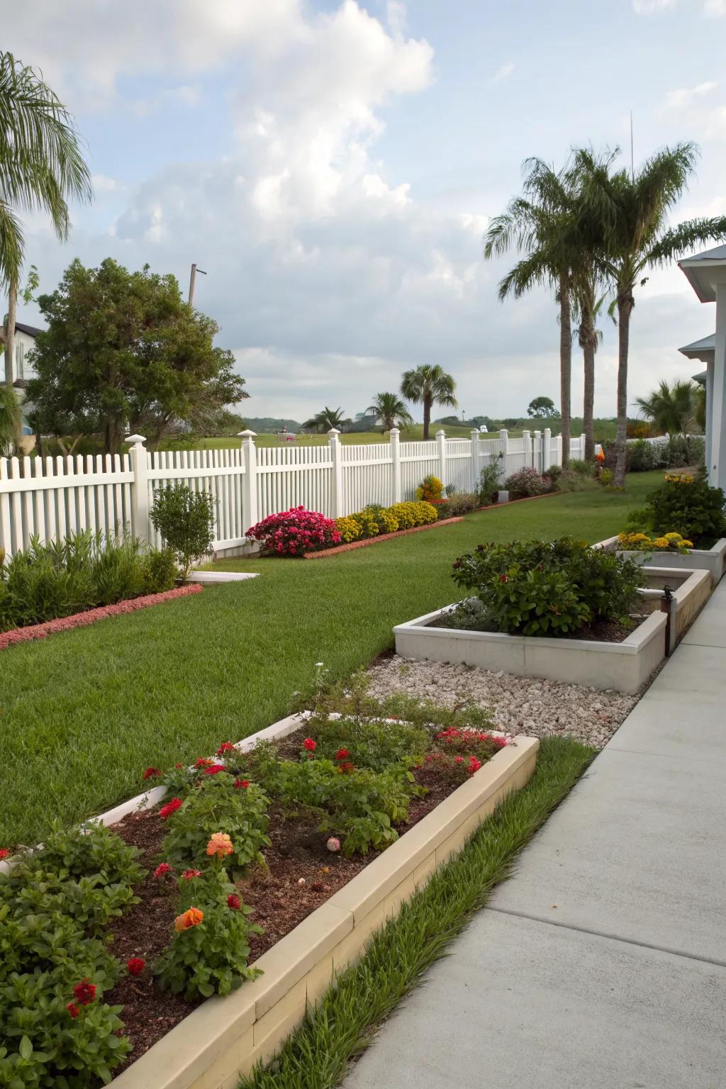 Neat edges give your yard a professional finish.