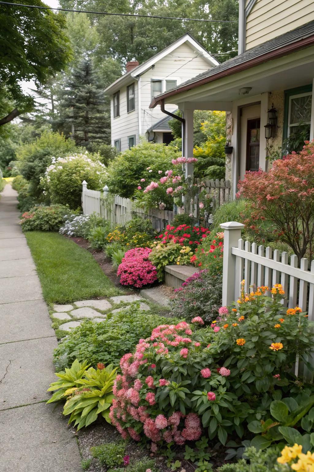 Seasonal plantings keep your yard lively all year long.