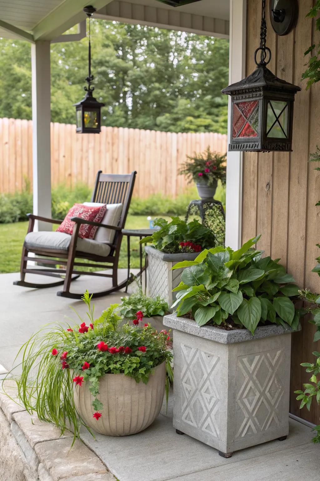 Weather-resistant materials ensure your porch decor lasts.