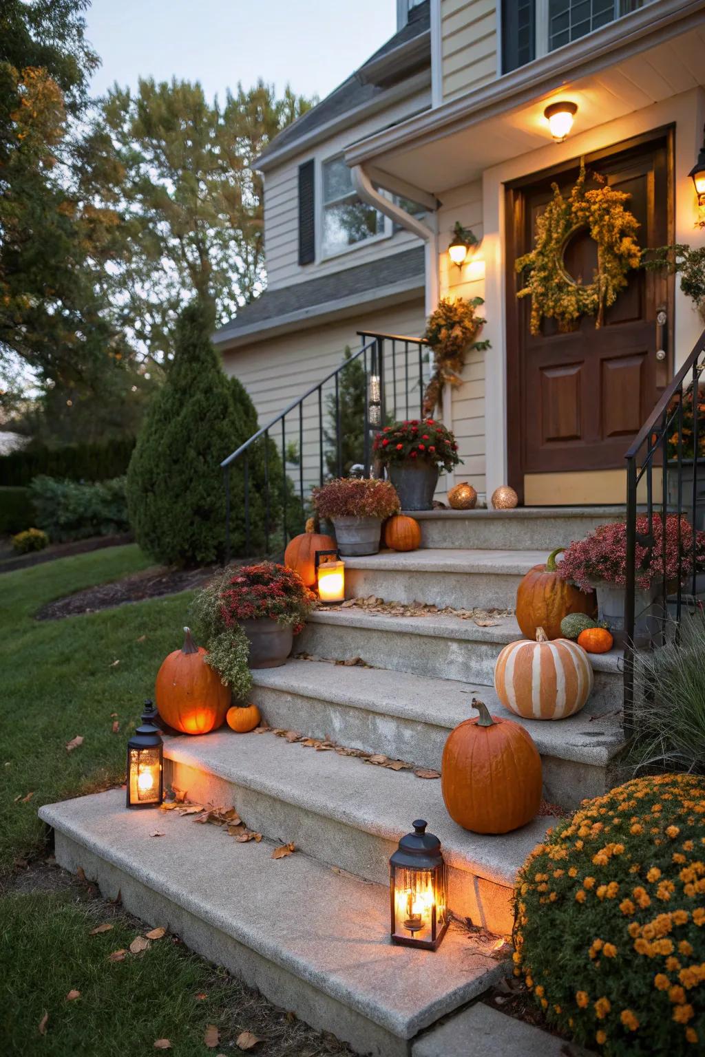Seasonal splendor with changing decorations