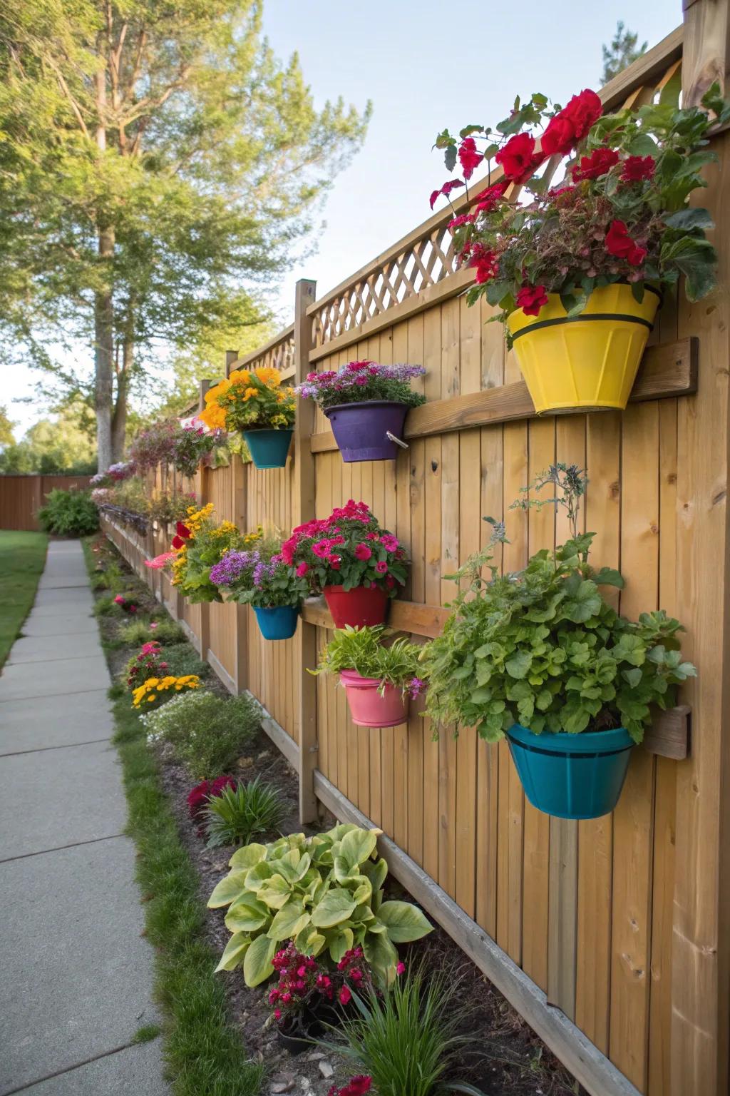 Vertical gardens are perfect for adding greenery in small spaces.