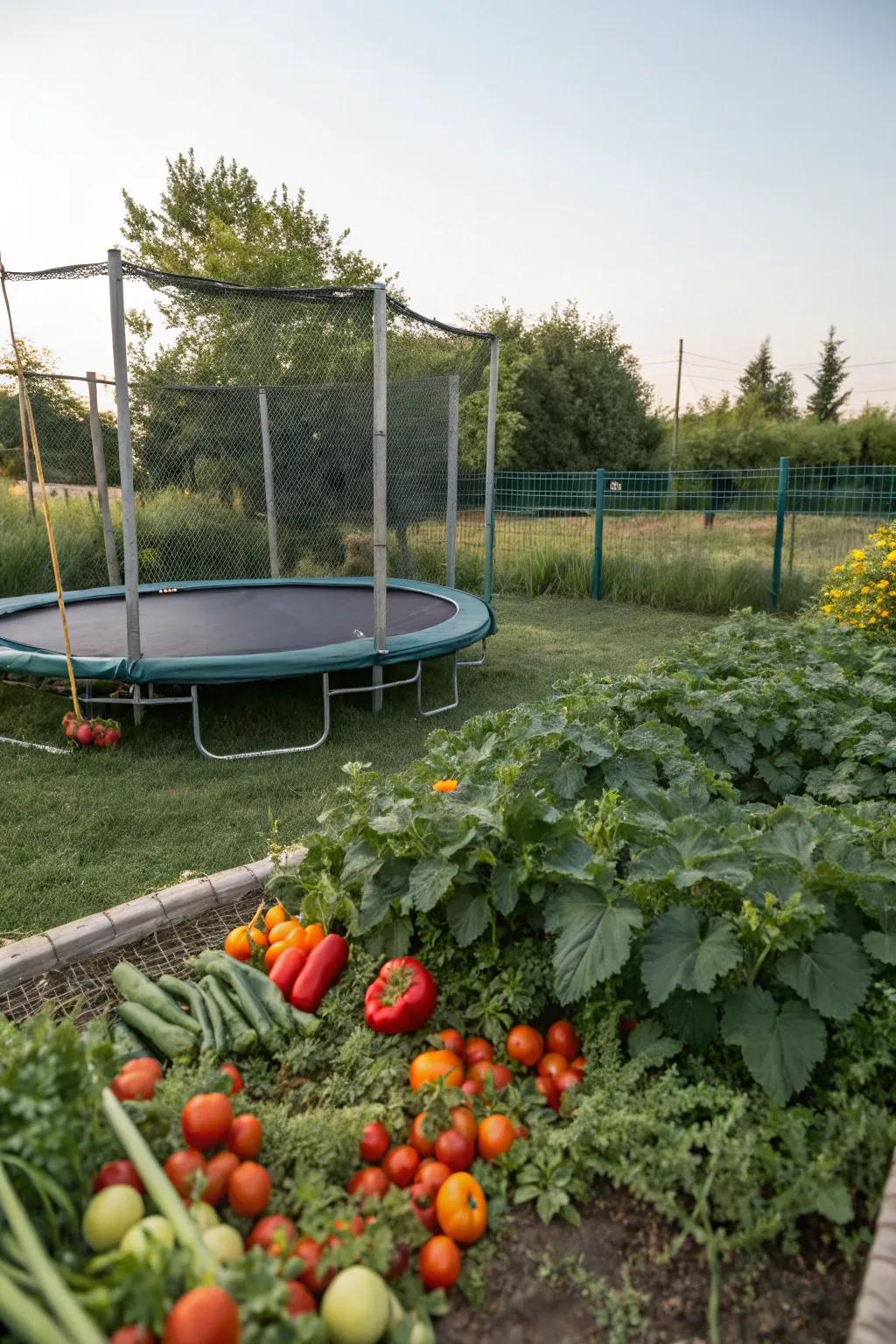 Pair fun with productivity in your garden space.