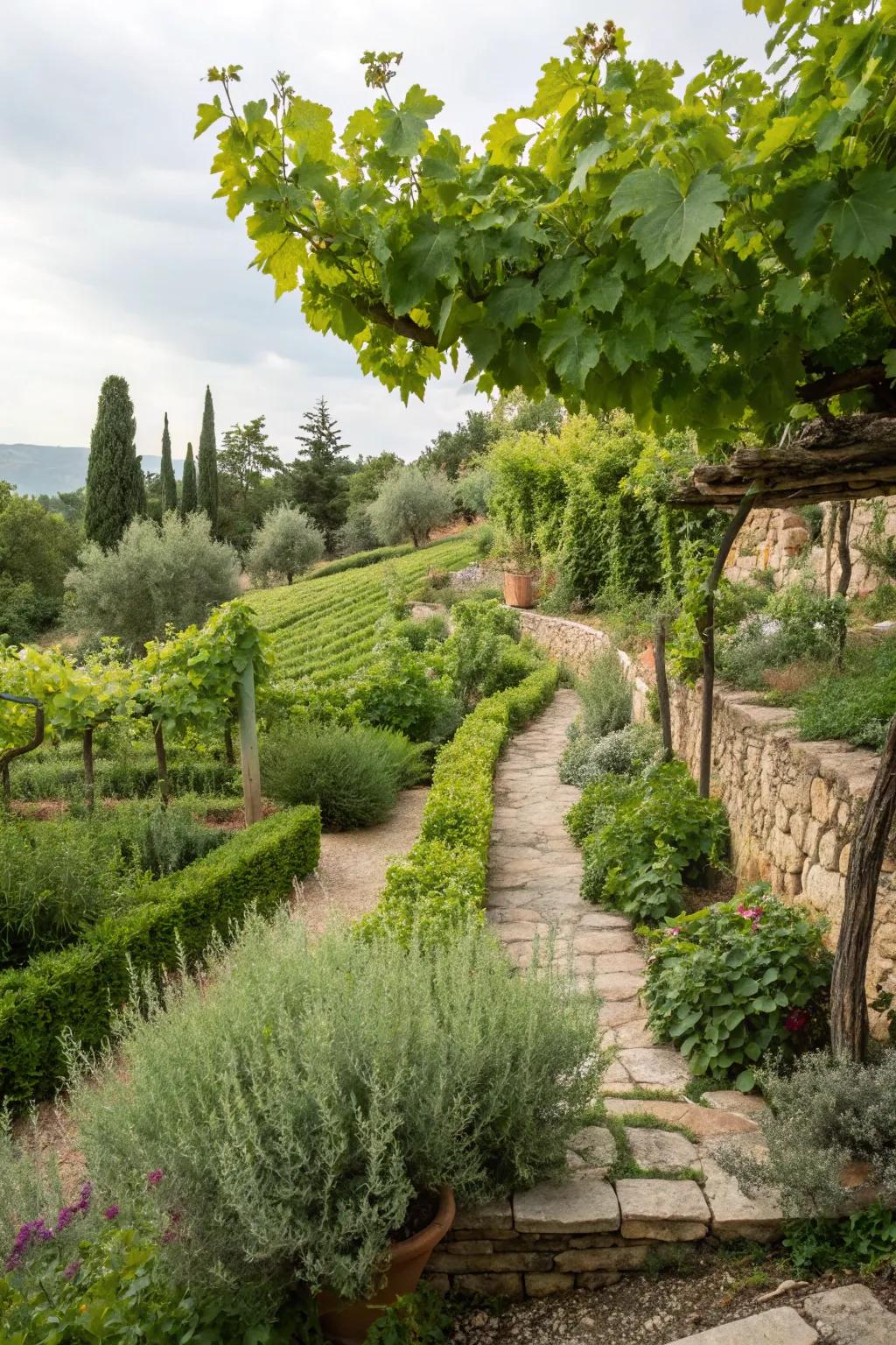 Edible plants add both beauty and utility to your garden.