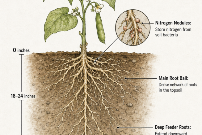 All About Bean Roots - Infografik Teil 1 - Garden.eco