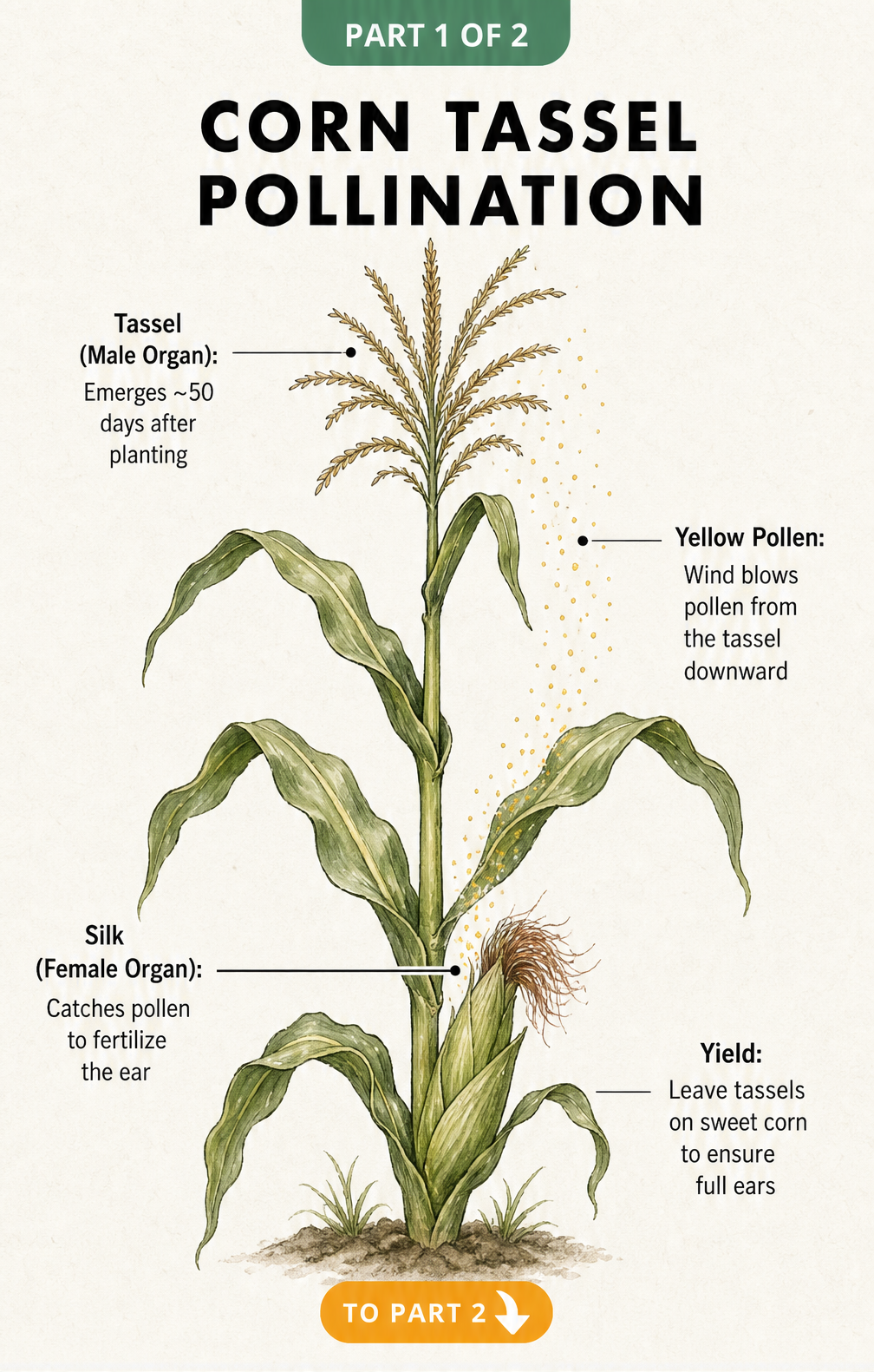 Corn Tassel  Facts on What It is & Purpose