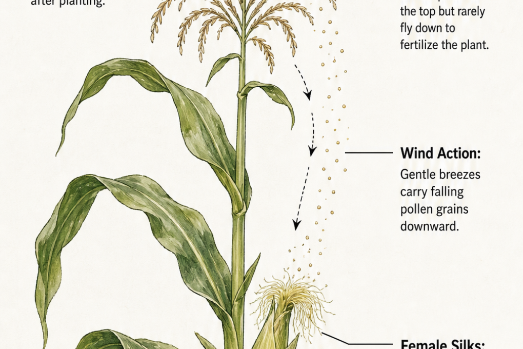 Do Bees Pollinate Corn? - Infografik Teil 1 - Garden.eco