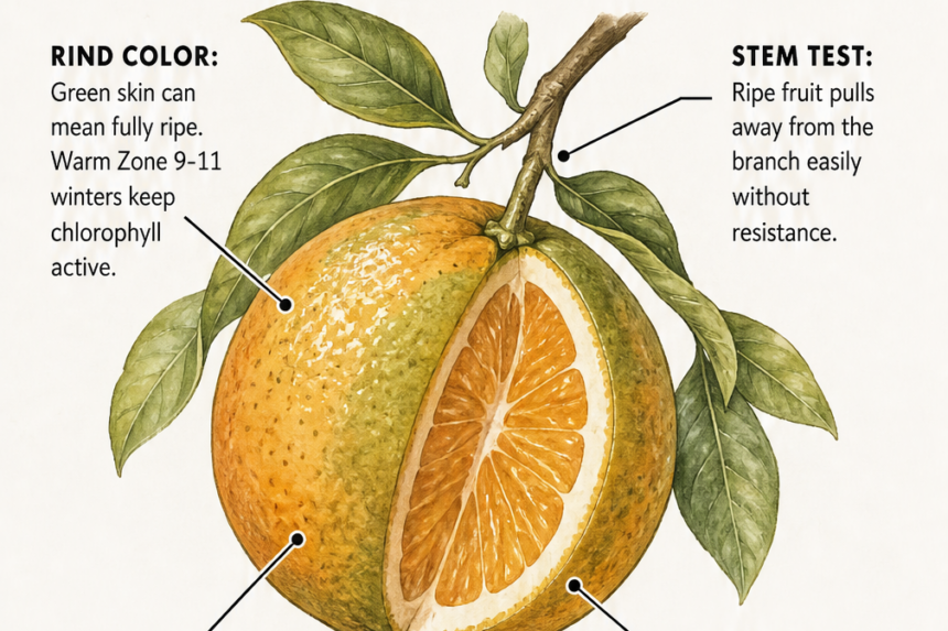 How To Tell If An Orange Is Ripe