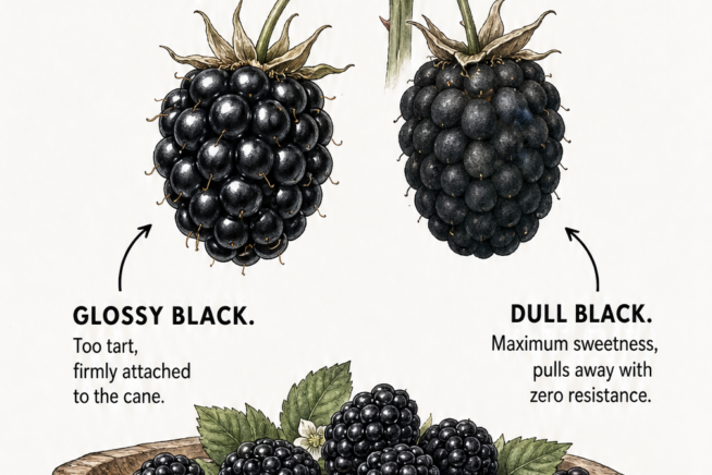 When Do Blackberries Ripen Enough for Harvesting? - Infografik Teil 1 ...