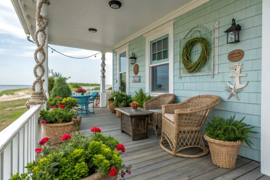 20+ Charming French Country Porch Ideas