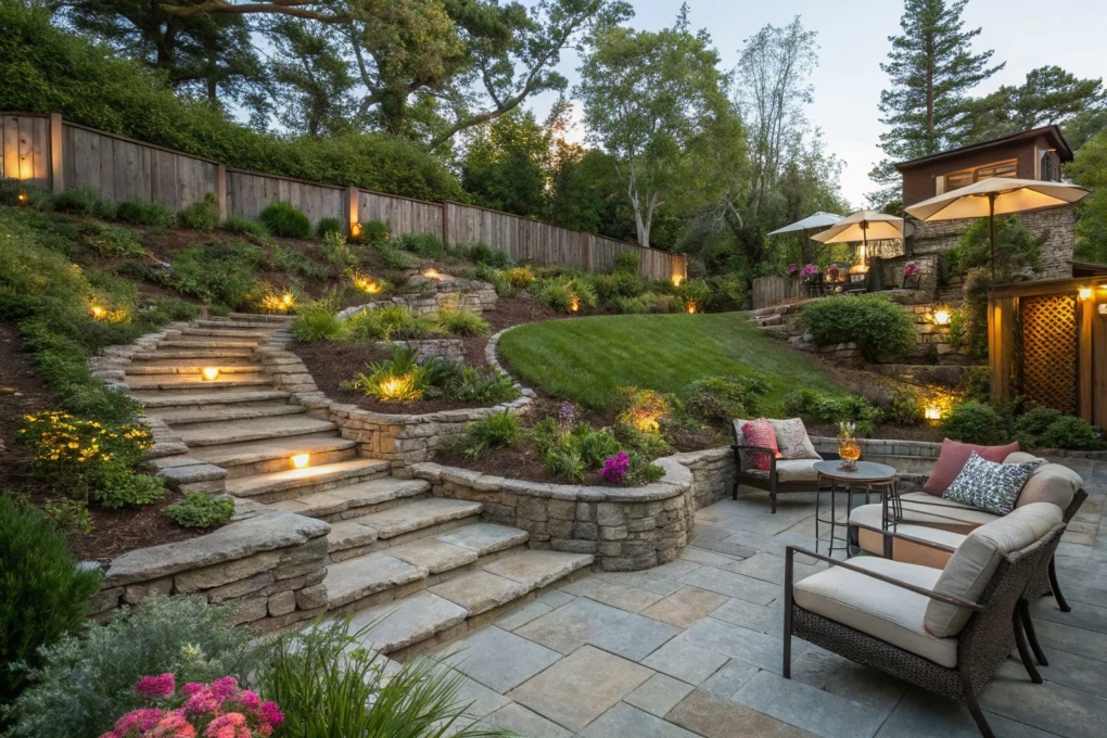 Landscaping Ideas On A Sloped Backyard Landscaping Ideas On A Sloped Backyard