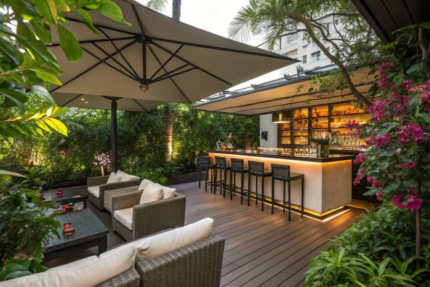 12+ Inspiring Bar on Deck