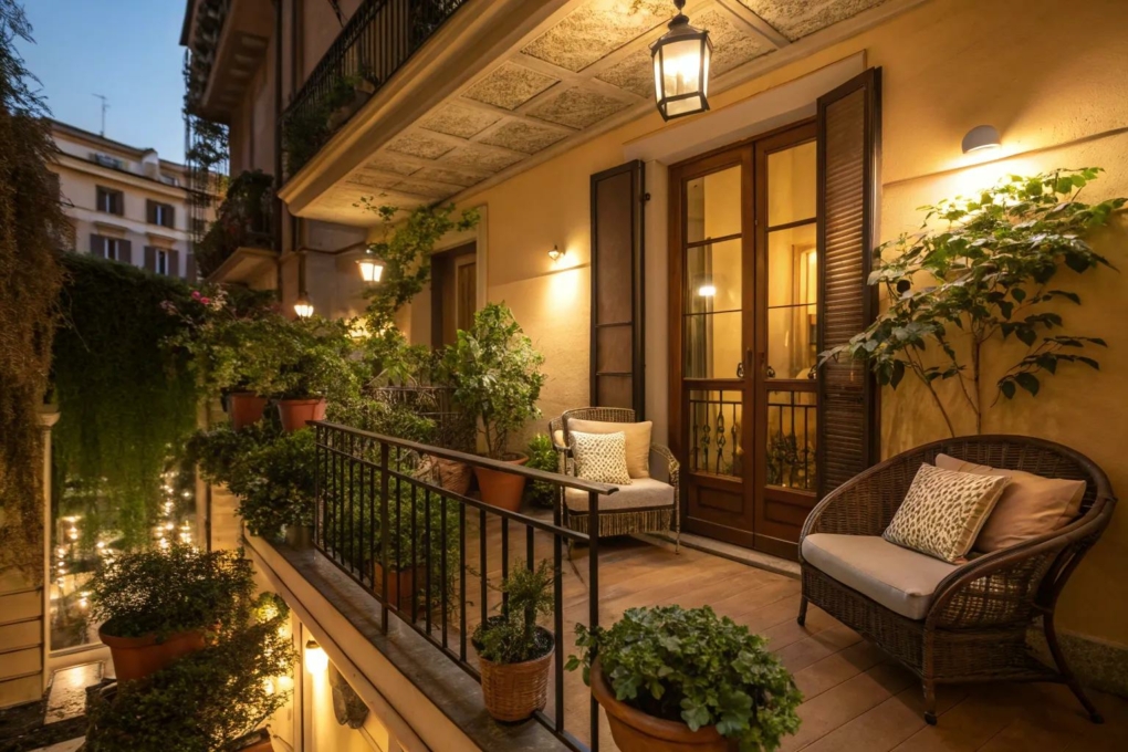 18+ Creative Balcony Wall Ideas to Refresh Your Space