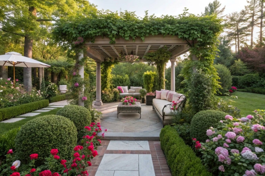 13+ Inspiring Outdoor Covered Walkway Ideas