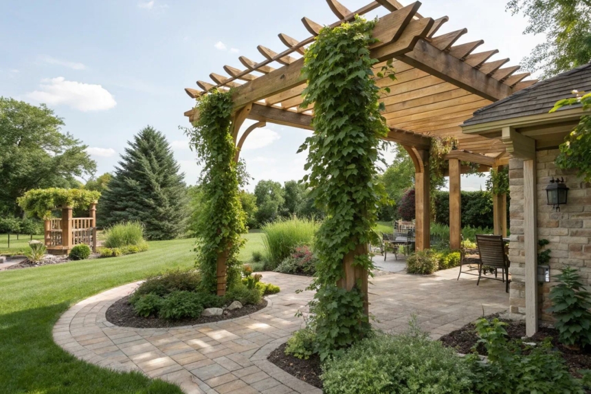 20+ Stylish & Cheap Pergola Ideas for Your Backyard