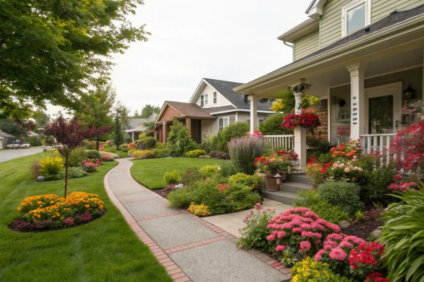 17+ Creative Street Curb Landscaping Ideas