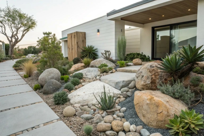 Rockery Flower Bed Ideas
