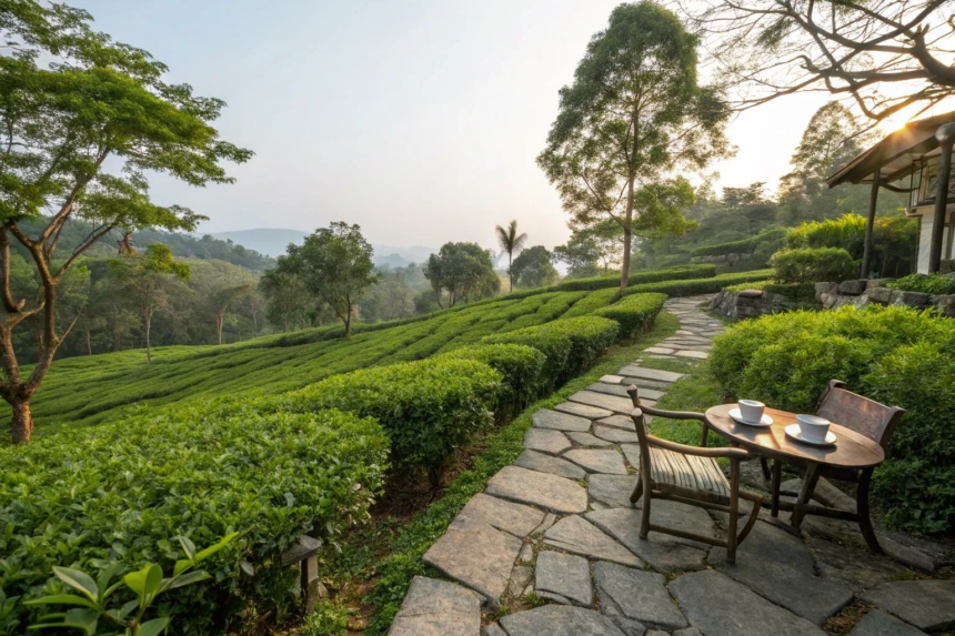 17+ Inspiring Tea Garden Design Ideas