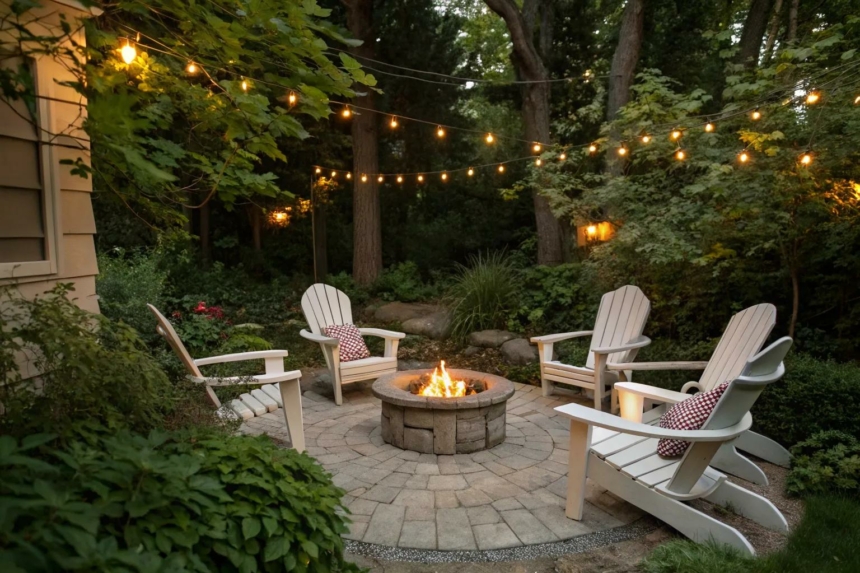 17+ Creative Adirondack Chair Patio Ideas