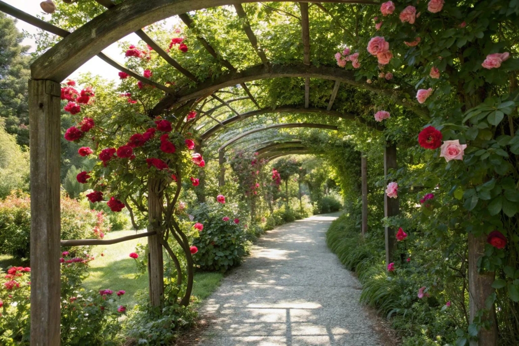 19+ Inspiring Arch Trellis Ideas for Your Garden