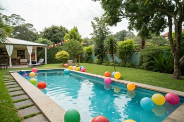 18 Creative Balloons In Pool Decor Ideas