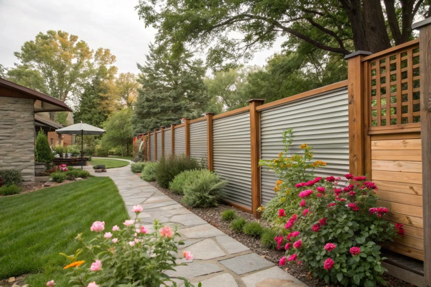 20+ Stylish Modern Black Wood Fence Ideas