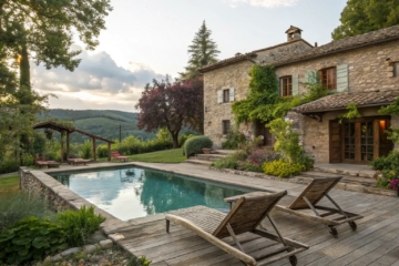 17+ Charming Farmhouse Pool Ideas