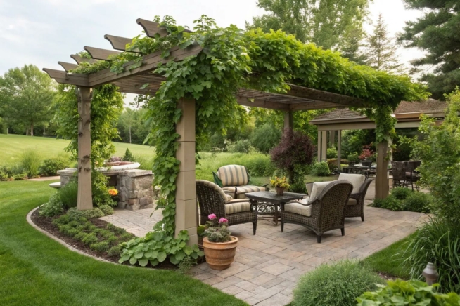 20+ Stylish Half Pergola Ideas for Your Home