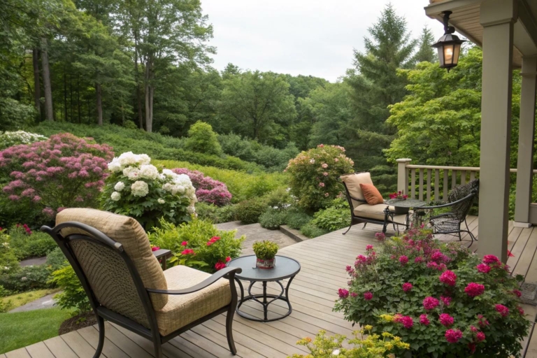 19+ Creative Landscaping Ideas Around Decks