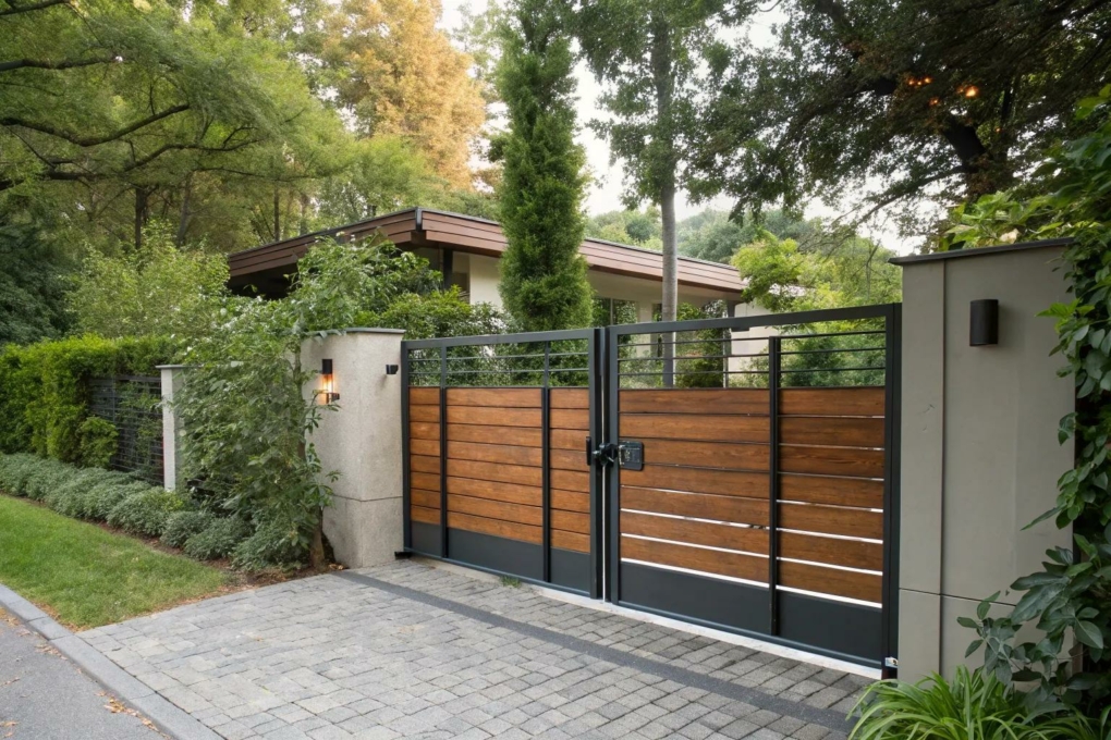 17 Stylish Modern Gate Design Ideas To Inspire You 17 Stylish Modern Gate Design Ideas To Inspire You