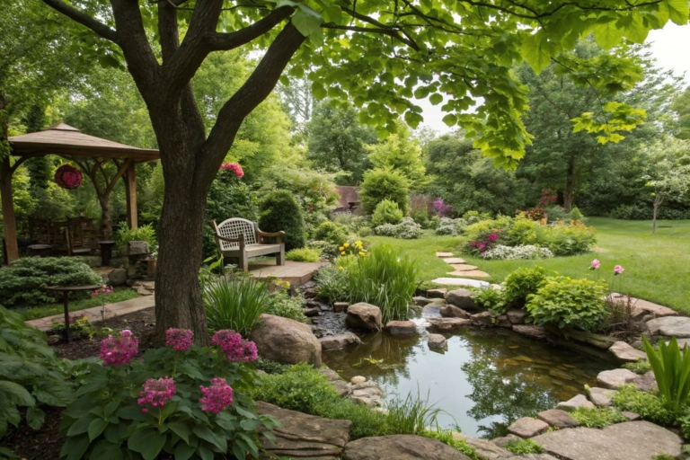 17+ Inspiring Aesthetic Backyard Ideas