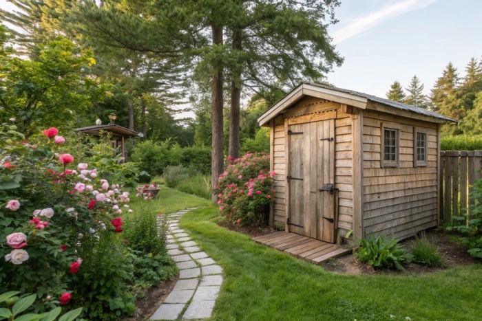 19+ Inspiring Outdoor Bathroom Shed Ideas