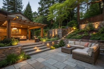 13+ Stylish Sunken Patio Ideas for a Cozy Outdoor Retreat