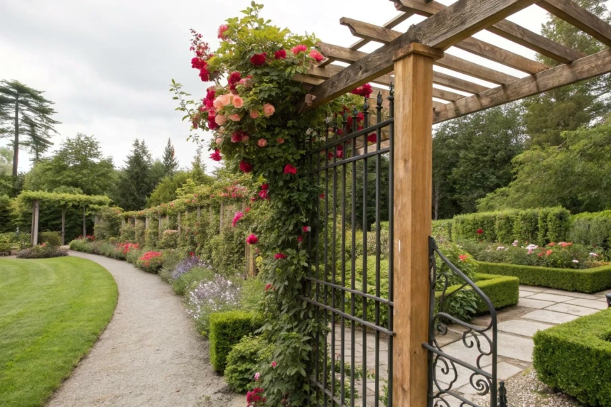 17+ Creative Climbing Plant Support Ideas