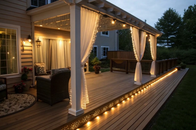 16+ Creative Under Deck Covering Ideas