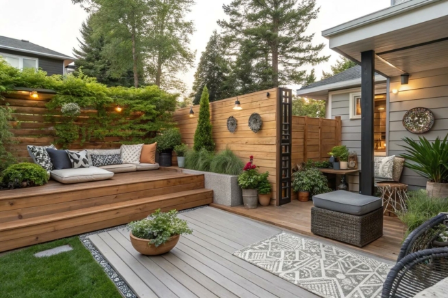 13+ Stunning Outdoor Accent Wall Ideas