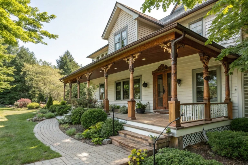 13+ Charming Front Porch Wood Ideas to Try