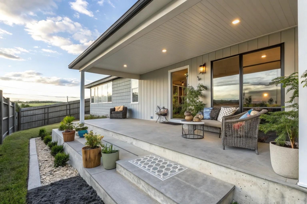 20+ Inspiring Concrete Porch Ideas for Your Home