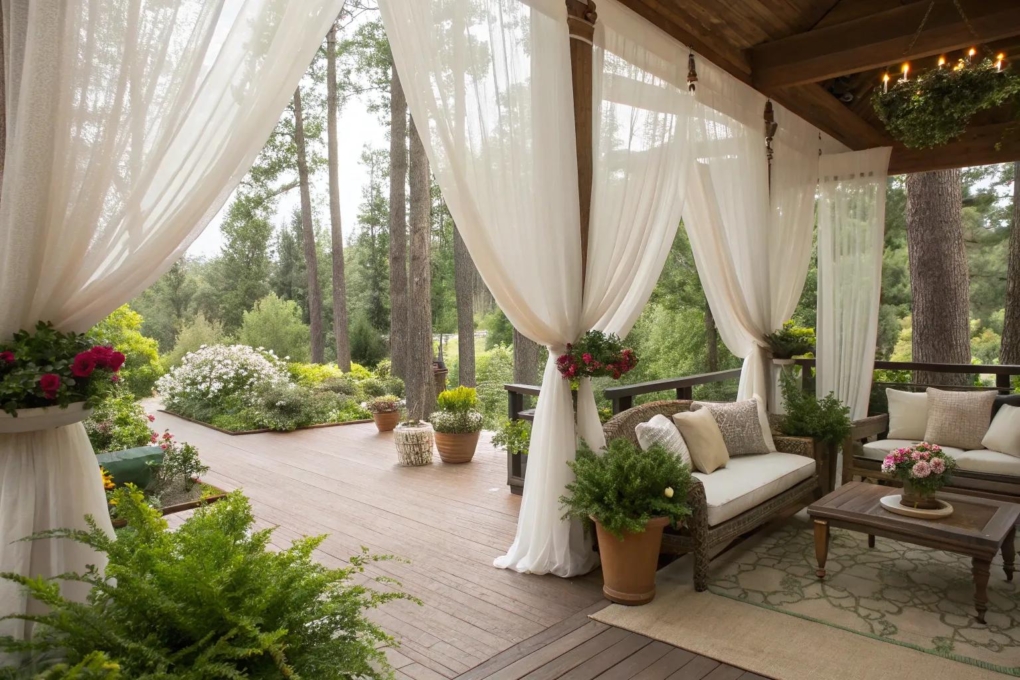 17+ Stylish Deck Curtain Ideas You'll Love