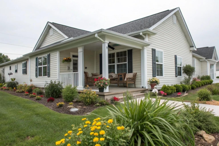 Fresh Look at 15 Inspiring Double Wide Exterior Makeover Ideas