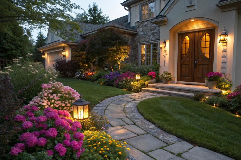 17+ Inspiring Garden Entrance Ideas