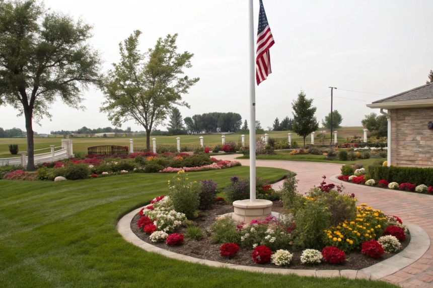 17+ Creative Front Yard Flag Pole Ideas to Try