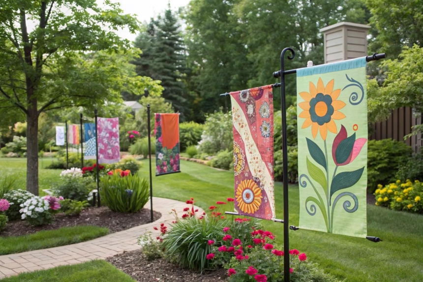 17+ Creative Front Yard Flag Pole Ideas to Try