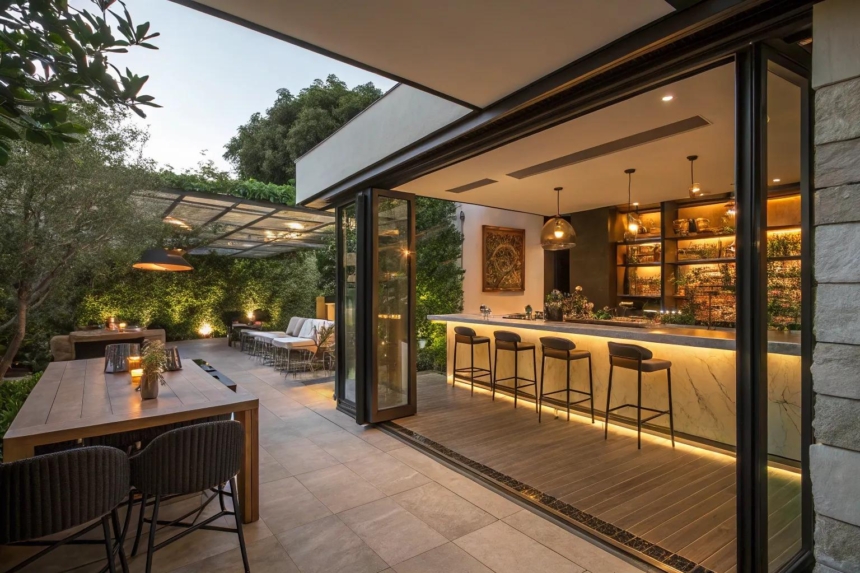 14+ Stylish Indoor Outdoor Bar Ideas