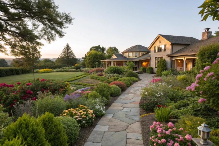 14+ Inspiring Landscape Designs for Front of House