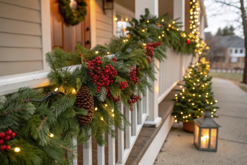 16+ Creative Outdoor Garland Ideas You’ll Love
