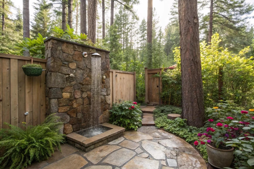 17 Inspiring Indoor Outdoor Shower Ideas Photo Inspiration