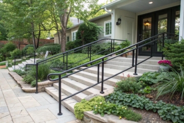 17+ Stylish Ramp Handrail Design Ideas