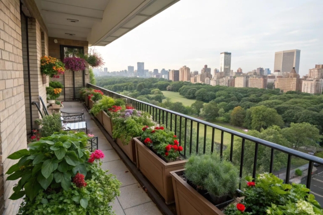 Beautiful view of Eco Friendly Apartment Planter Box